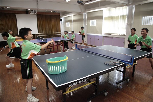 Table tennis training course